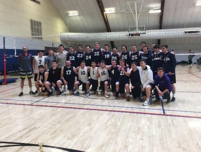 UNH mens club volleyball hosts regionals; UConn wins