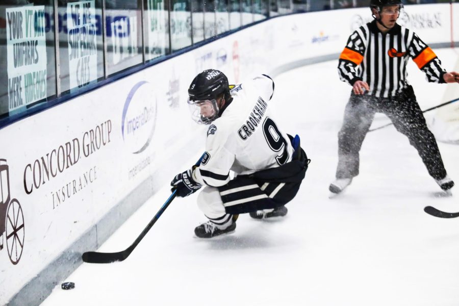 Weekend sweep sends UNH into fifth place in Hockey East