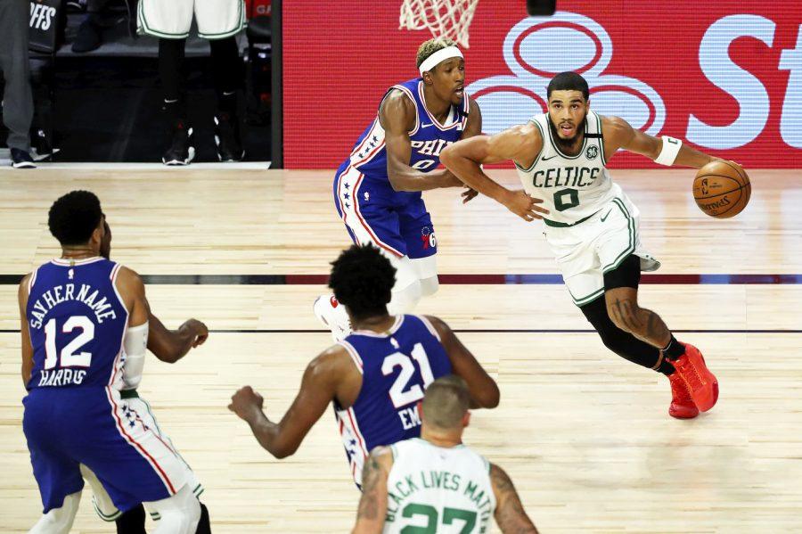 Celtics draw Raptors after sweeping 76ers