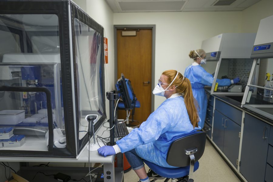 UNH unveils new COVID-19 lab, tests 4,000 daily
