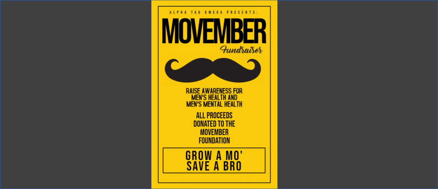 Alpha Tau Omega’s Movember Philanthropy and Participation