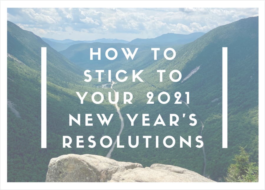 How to stick to your 2021 New Years resolutions
