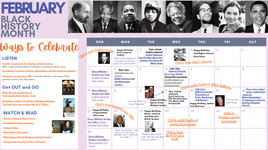 UNH resources to help you celebrate Black History Month