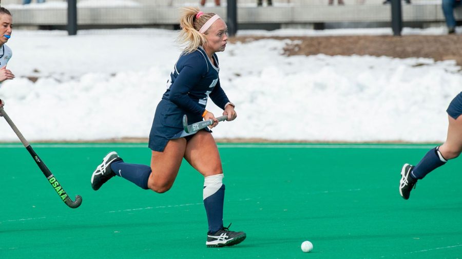 Mariani scores twice in 4-2 loss at Maine