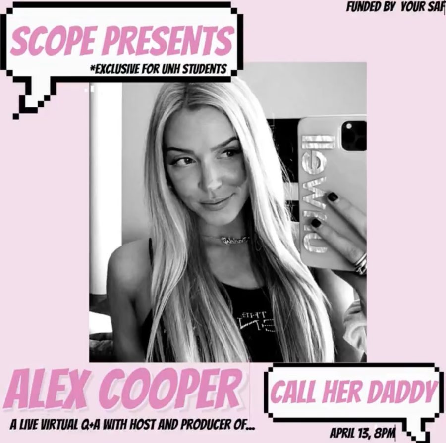 UNH SCOPE presents Alex Cooper of “Call Her Daddy