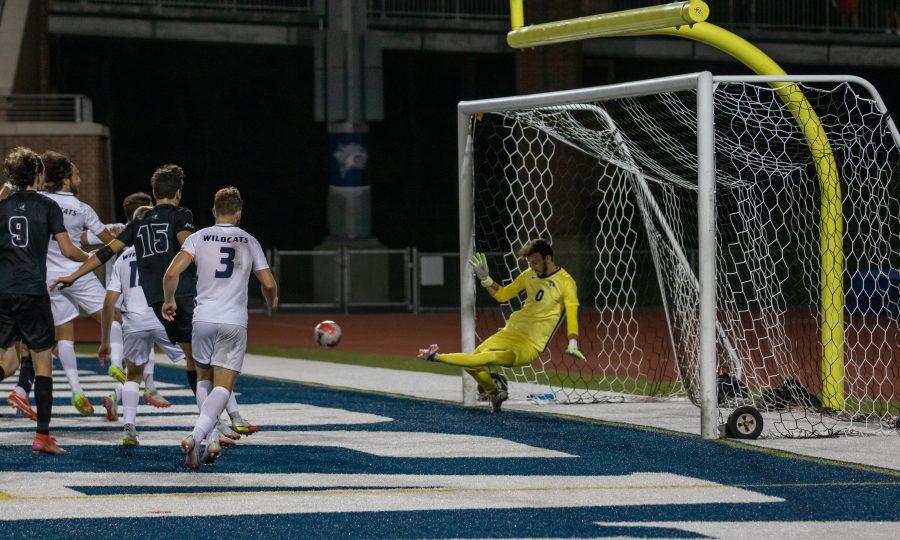 UNH+men%E2%80%99s+soccer%3A+Koleilat+saves+the+day+for+No.+14+Wildcats+in+2-1+nail+biter