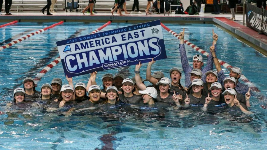 UNH swimming and diving: Wildcats three-peat and boast league-best 10 America East Championships