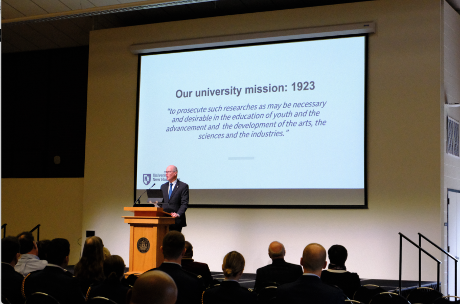 Dean Touts Past, Present, Future in State of the University Address
