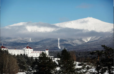 The Mount Washington Hotel in the White Mountains.